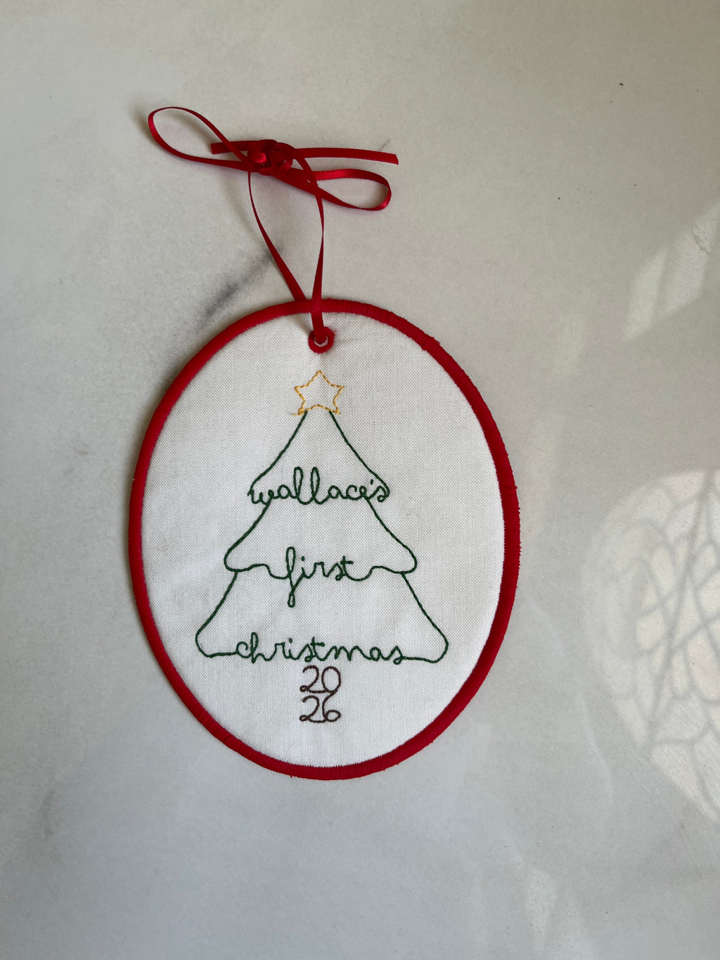 First Christmas Ornament