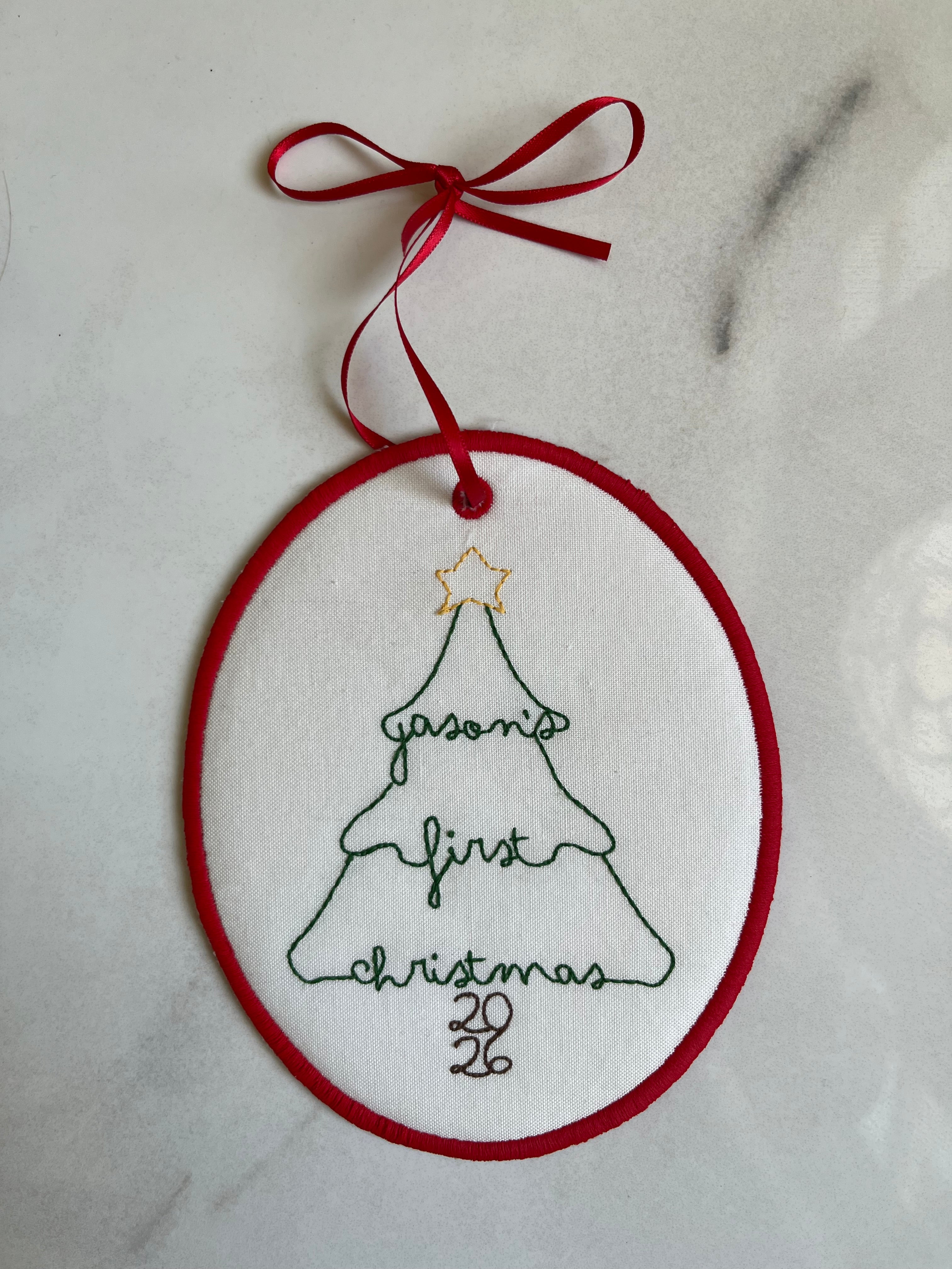 First Christmas Ornament