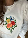 The Birth Bouquet: Custom Heirloom Sweatshirt