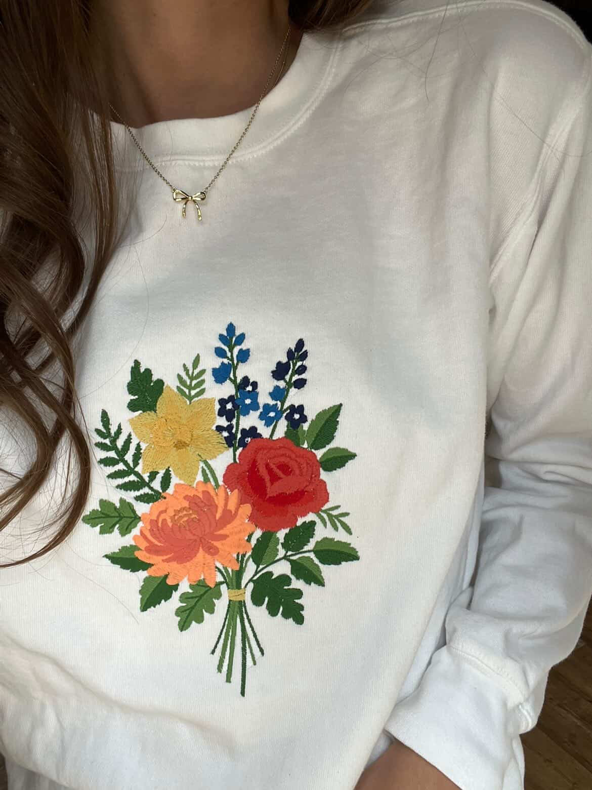The Birth Bouquet: Custom Heirloom Tee