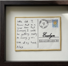 Framed Postcard