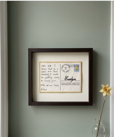 Framed Postcard