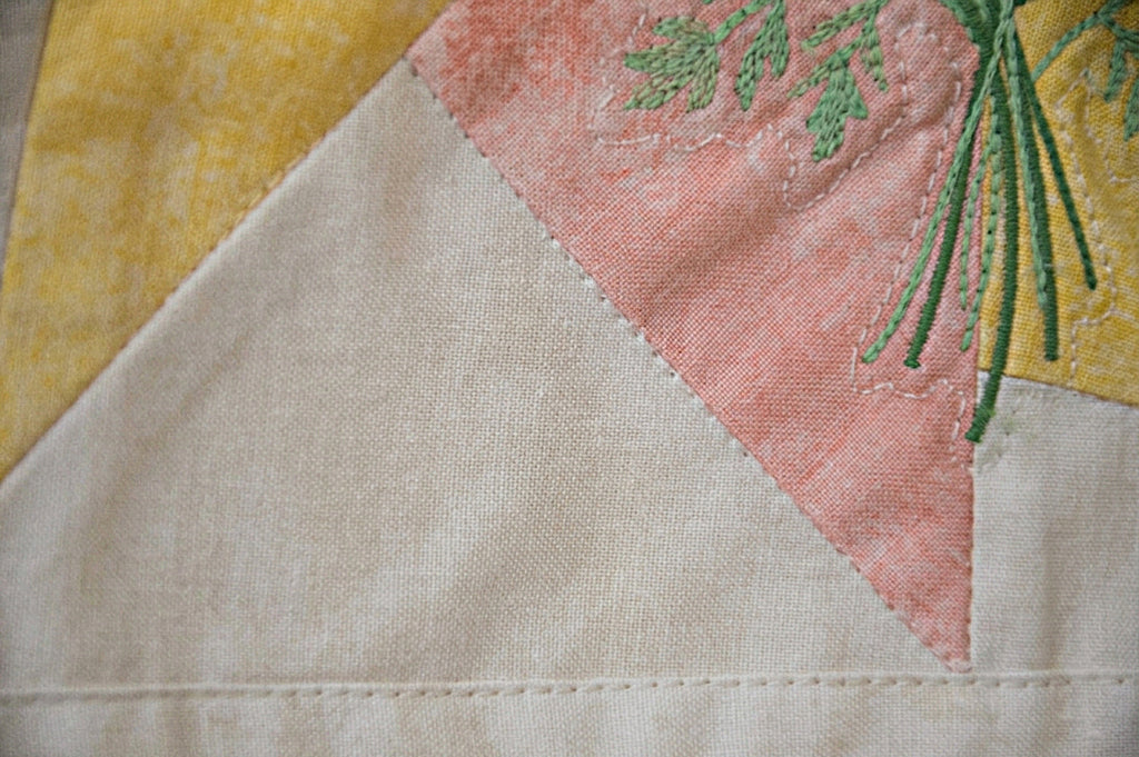 The Birth Bouquet: Custom Quilted Heirloom Tee