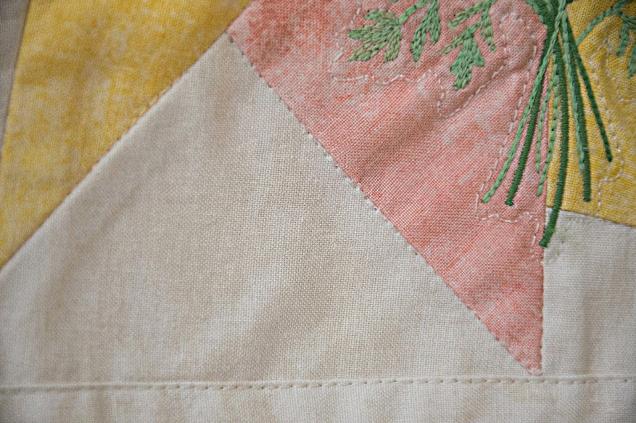 The Birth Bouquet: Custom Quilted Heirloom Tee