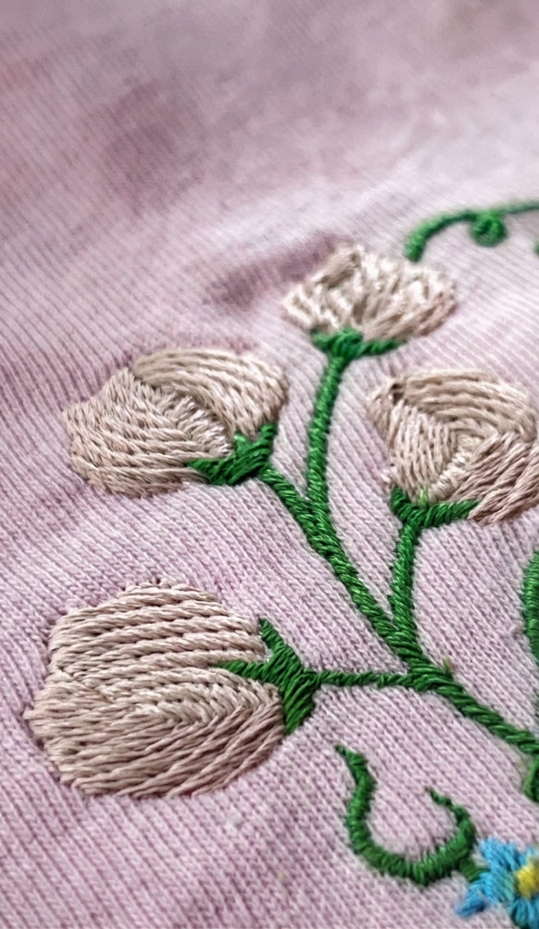 Sprouting Stripes "Mama" Tee