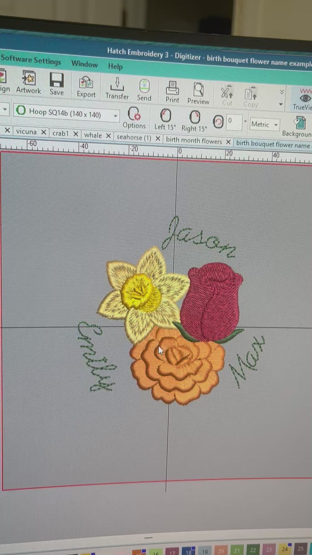 Mini Birth Month Flower Bouquet